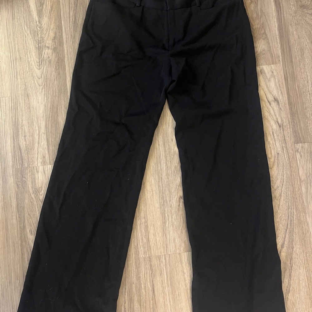 Michael Kors mid rise black trousers